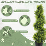Artificial Cypress 90cm Spiral Shape Plant, Plastic
