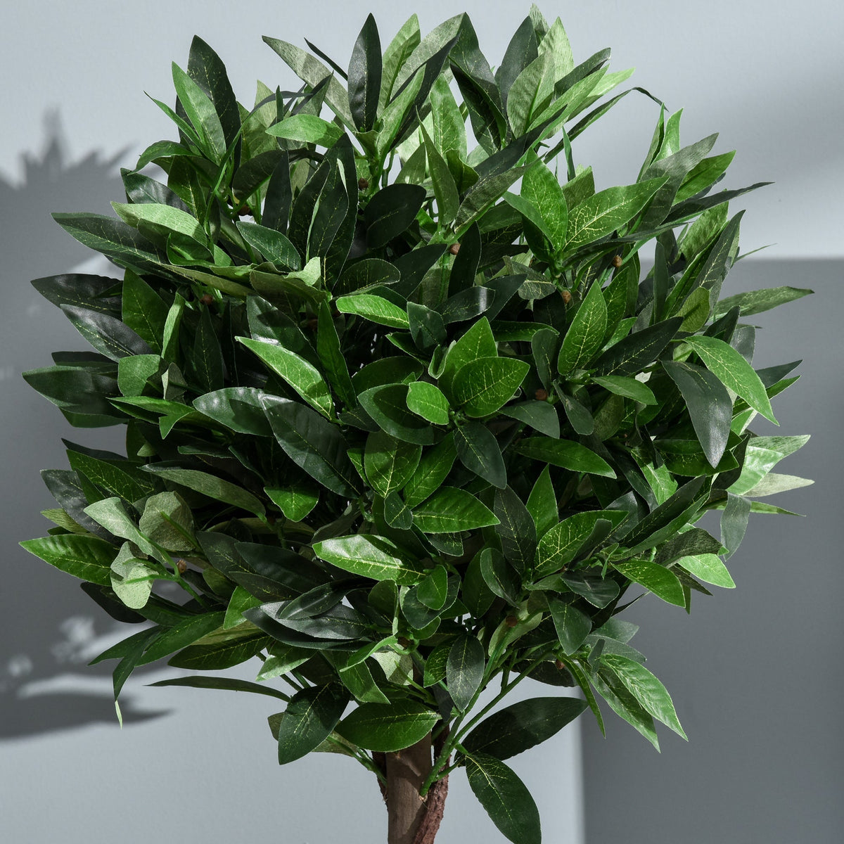 Artificial Bay Trees, 120 cm, Cement Pot, Green