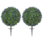 Artificial Lavender Plants, 60cm UV Protection, Green