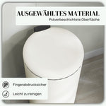 Trash Can 30L Pedal Bin, Inner Bucket, Metal