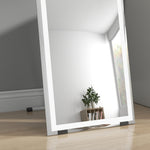 Full Length Mirror, 40x150cm LED Standing Wall, White