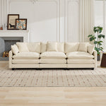 Cloud Sofa One Seat Modern Sectional Upholstered Cushion - Chenille Beige