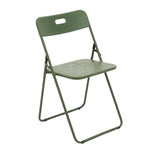 Outdoor 3-Piece Foldable Bistro Set, 2 Chairs & 1 Table, Green