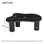 Cloud Coffee Table Irregular Shape 107x66cm MDF/PVC Legs