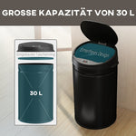 Sensor Waste Bin, 30L Touchless Soft-Close, Stainless Steel