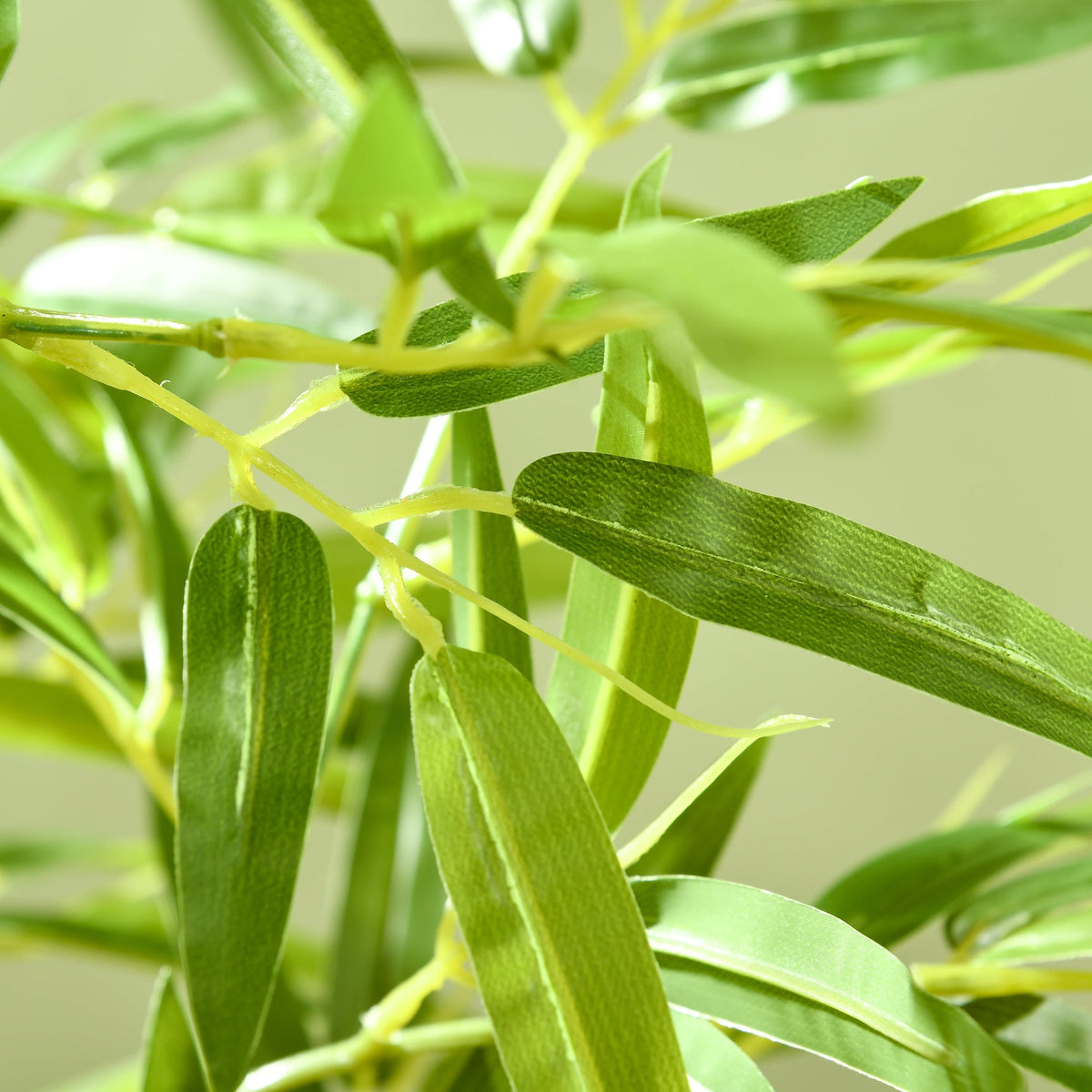 Artificial Bamboo Plant, 180cm with 830 Leaves, Green