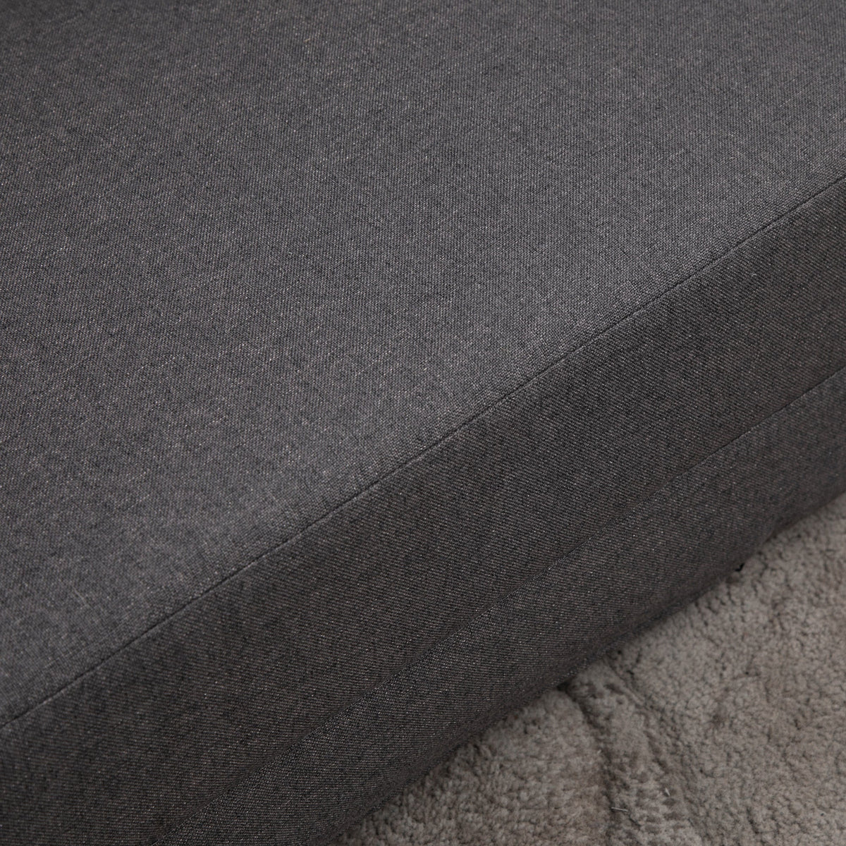 Floor Chair Folding Bed Sofa Adjustable Linen
