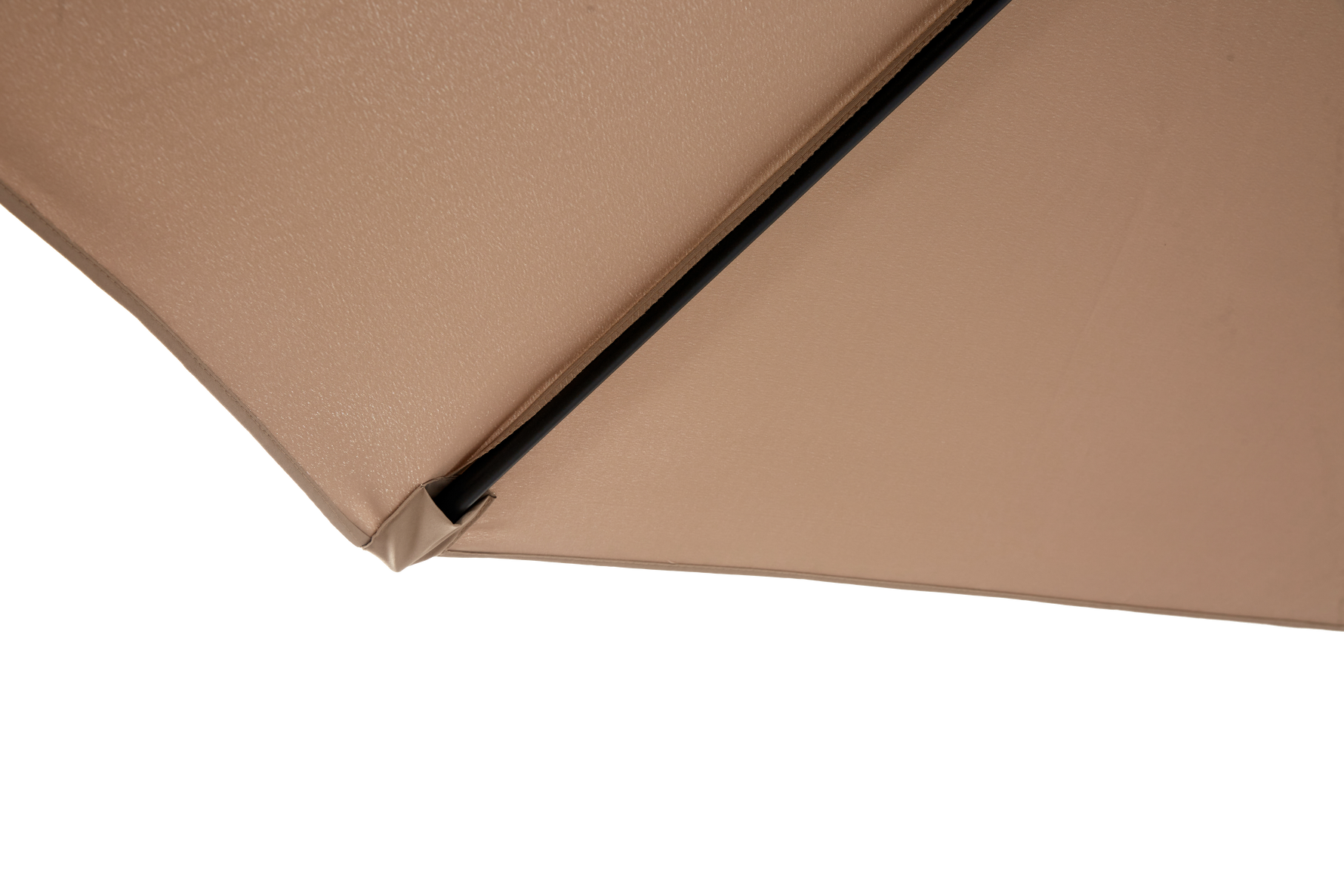 Outdoor Umbrella 14.8 Ft Double Sided Rectangular Large with Crank, Khaki