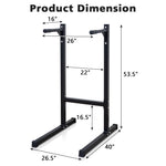 Dip Bar Station Heavy Duty Multi-function Push Up Bar for Home Gym