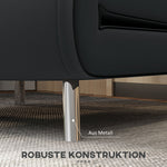 Folding Armchair, Bed Function Single Sofa, Velvet Black