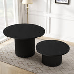 Coffee Table Round Solid Wood
