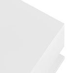Coffee table, high-gloss white
 Side table, coffee table, with glass and LED effect