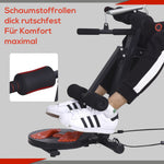 Sit Up Bench Adjustable Abdominal Trainer Padded Red Black