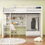 Dining Trolley Sideboard Extendable Fold-Down Worktop Storage Casters Blue/Solid Wood Grain