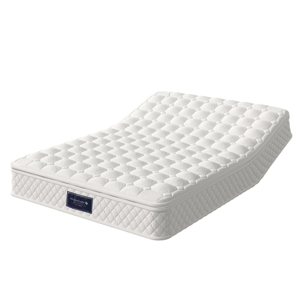 Spring King Mattress, 7-Zone Cold Foam Pocket Springs, 140x200cm Microfiber