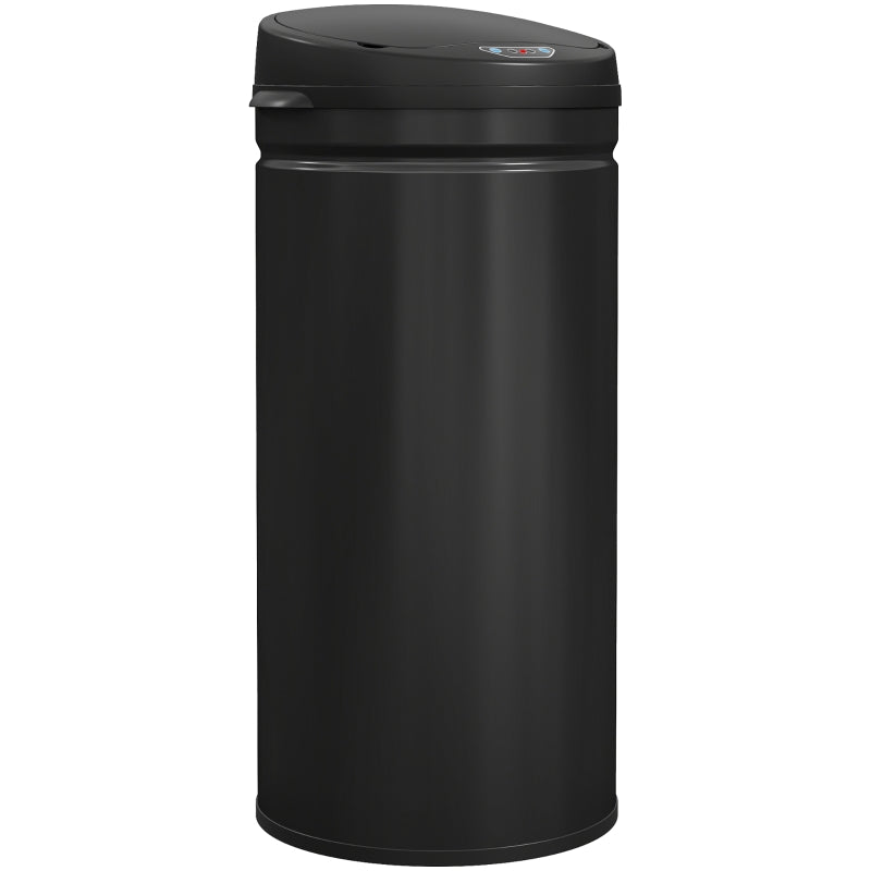 Waste Bin 42L Sensor-Activated Soft-Close Touchless - Stainless Steel