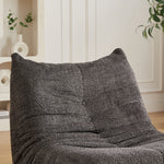 Togo Style Floor Lounge Chair Memory Foam - Chenille