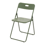 Outdoor 3-Piece Foldable Bistro Set, 2 Chairs & 1 Table, Green