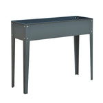 Raised Bed Planter, Herb, Drainage, 100x30x80cm, Metal