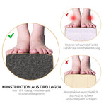 Foldable Balance Beam, Non-Slip Suede, Durable Wood, Brown