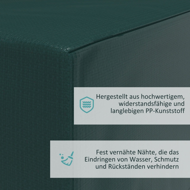 Tarpaulin Garden Furniture Cover Waterproof UV Protection PE Green