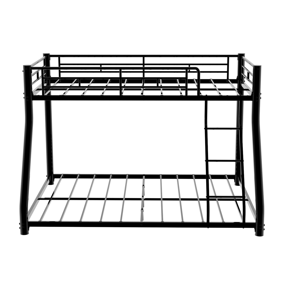 Upholstered Bed Frame 140x200 cm, Reinforced Steel
