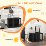 Dog Cage, Home Kennel Pet Crate, Transport, Black