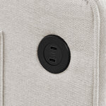 3-in-1 Sofa Bed Slide-to-Transform USB Charging - Beige