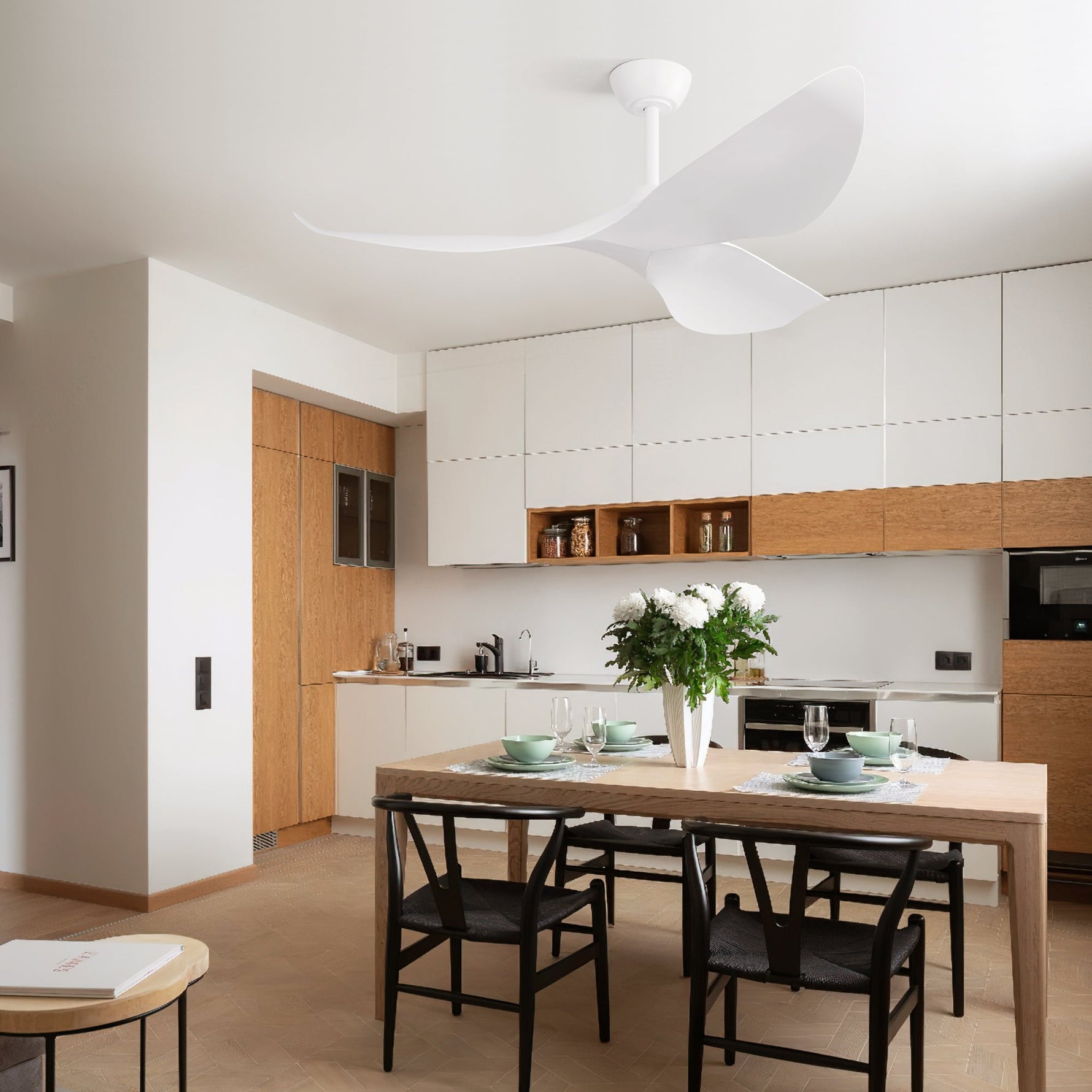 Ceiling Fan 38-inch DC Motor Remote Control Indoor/Outdoor ABS