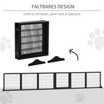 Dog Gate, Bidirectional Folding, Pinewood