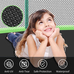 8FT Trampoline with Safety Net and Ladder, 181kg Capacity, Green