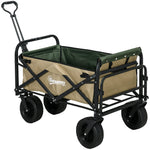 Handcart Foldable Cargo Cart, 100 kg, Khaki Oxford