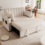 Multifunctional Sofa Sleeper Double Adjustable Backrest Drink Holder Cushions