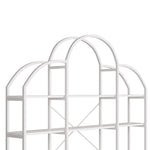 Shelf 170x26x190cm 5-Tier Cloud Shape - White