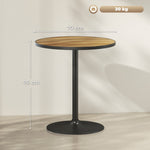 Dining Table, Round Modern Ø70 cm 4-Person, Oak