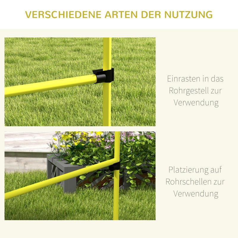 Dog Agility Set, Hurdles & Poles with Carry Bag, Robust, Yellow