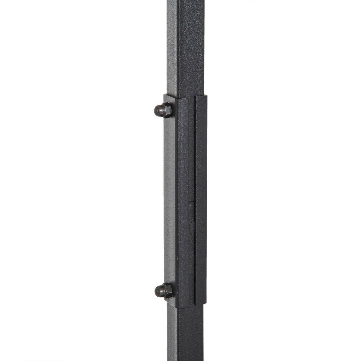 Coat rack with bench and shoe rack, 2 shoe shelves, metal