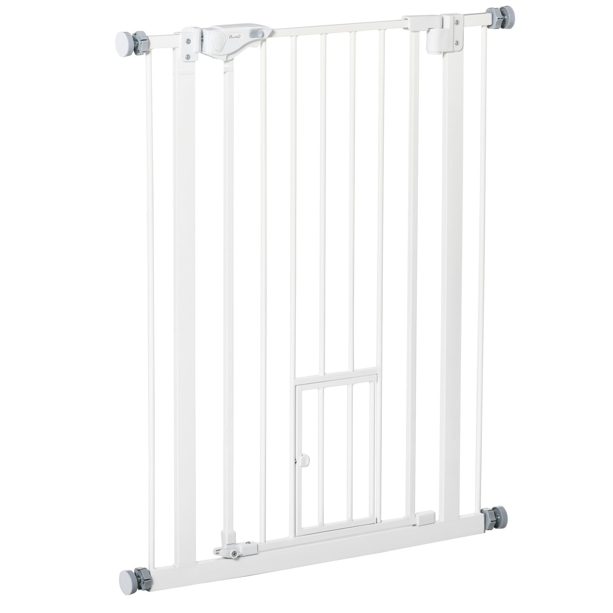 Safety Gate, Automatic Closing, 74-80cm, Steel