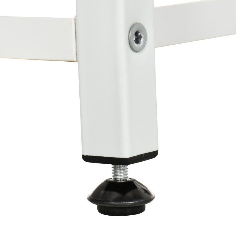 Flower Stand, 7 Tiers, Indoor Outdoor, Steel White