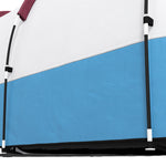 Camping Tent, 3 Person Tunnel, Light Hook & 2 Rooms, Red