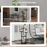 Plant Stand, 5 Levels, Wooden, Brown