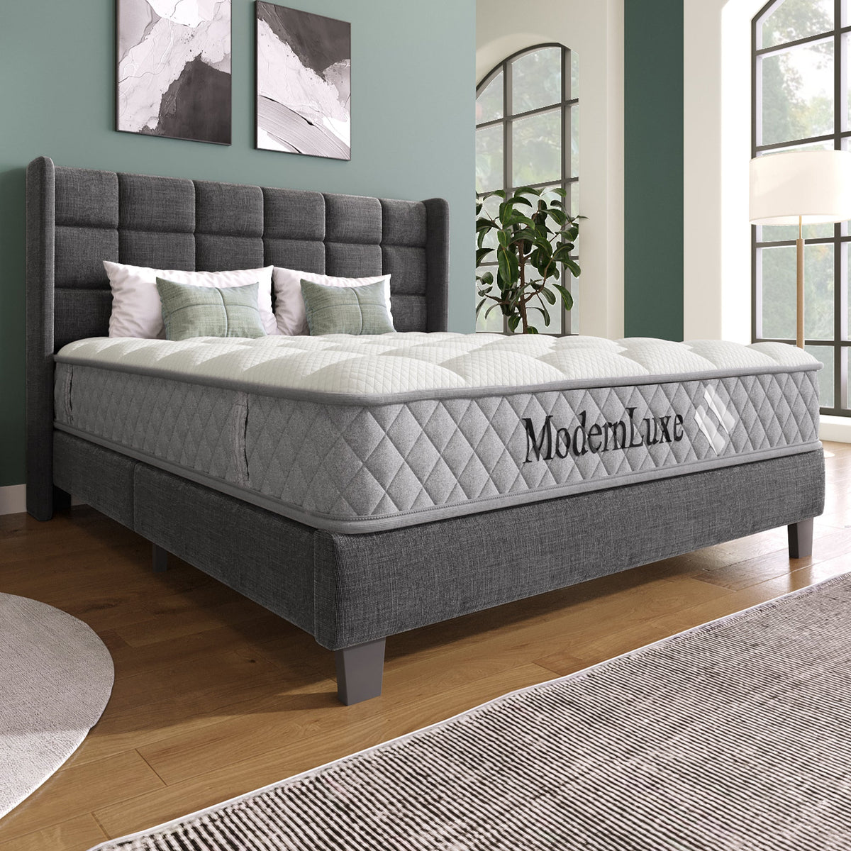 Orthopedic cold foam mattress 120x200 cm 7-zone pocket spring core H3 medium firm OEKO-TEX certified 20 cm height 4 handles vacuum packed