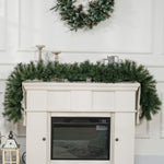 Artificial Christmas Garland, 1.8m, 160 Tips, Fir Tree, Green