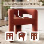 Ergonomic Armchair, Teddy Pile, Unique Design, Maximum Comfort
