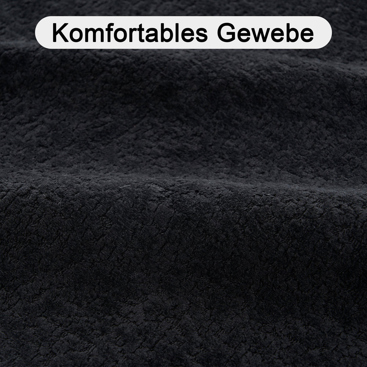 Boneless Sofa, Segmented Cloud Modular No Assembly, Chenille Fabric