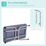 Grooming Table, Foldable Pet, Dogs & Cats, Metal Black