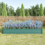 Raised Bed, Metal Plant Garden Bed made of Sheet Steel, Anthracite