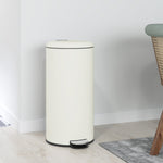 Trash Can 30L Pedal Bin, Inner Bucket, Metal