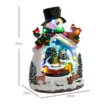 Christmas Village, LED Lighting, Music, Moving Train, Multi-Coloured