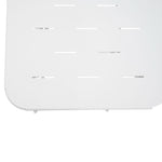 Outdoor 3-Piece Foldable Bistro Set, 2 Chairs & 1 Table, White